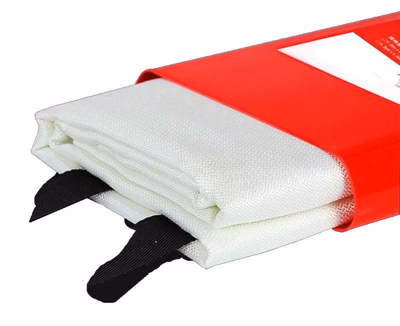 Grey Welding Fire Blankets Home Safety Emergency Welding Fiberglass Fireproof Fire Retardant Blanket