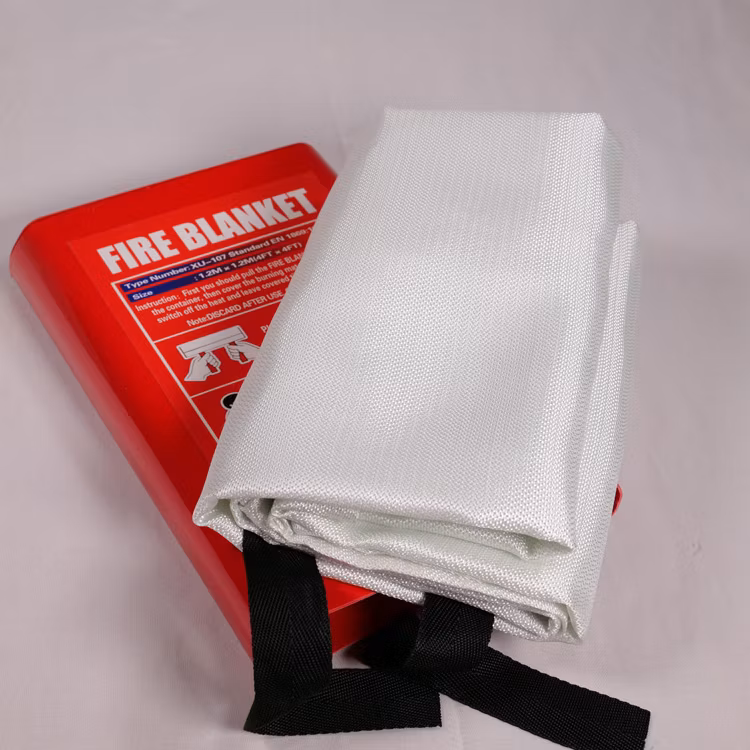 Manufacturer Fireproof Coated Fiberglass Fabric Welding Fire Blanket Roll