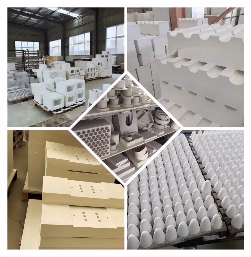 Fire Proof Blanket Is Resistant to High Temperature of 1260 Degree Ceramic Fiber Welding Slag Fireproof Heat Insulation Ceramic Fiber vacuum Formed Shaped
