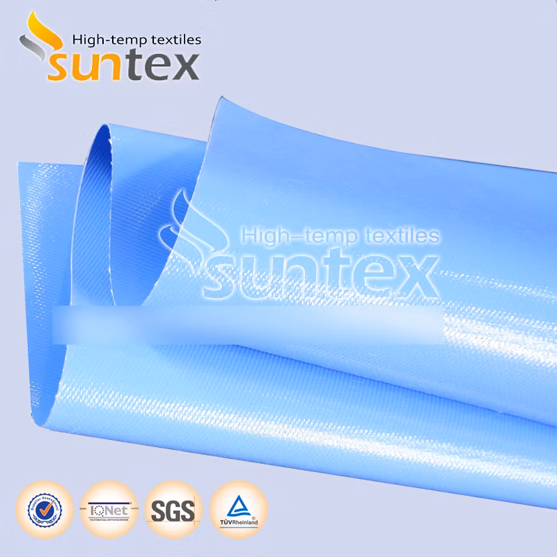 Silicone Fiberglass Fabric Woven Texturized Fiberglass Fabric Welding Safety Blankets, Curtains,