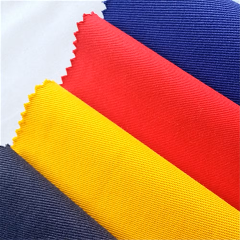 PPE Cotton Twill Nfpa2112 En 14116 Fireproof Flame Retardant Protective Fabric for Welding Work Wear Uniform
