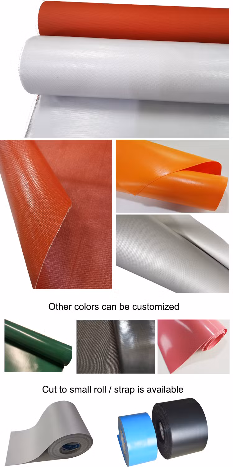 Both Side Silicone Rubber Sheet Cloth for Welding Curtain