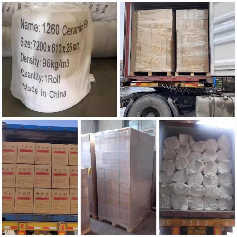 Heat Resistant Thermal Insulation Spun Kaowool Bio Aluminum Foil Cerablanket Fire Fireproof Duct Wool Refractory Aluminum Silicate Ceramic Fibre/ Fiber Blanket