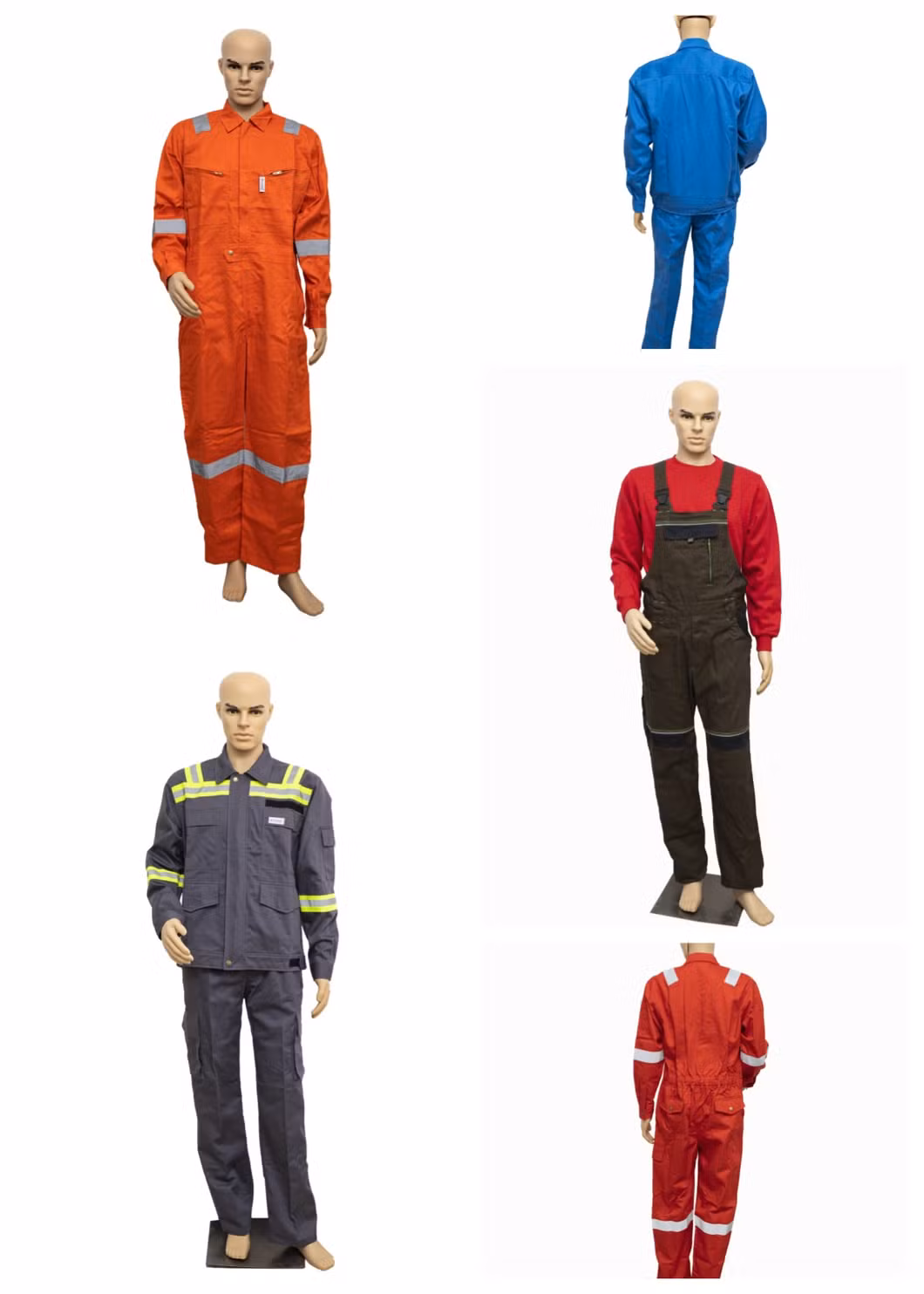 Factory Price Flame Retardant Fabric for Welding Safety Clothing Fire Retardant Industrial Workwear Fireproof Working Fr Coverall