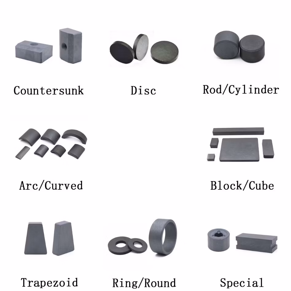 Neodymium NdFeB Ferrite AlNiCo SmCo Pernament Magnet