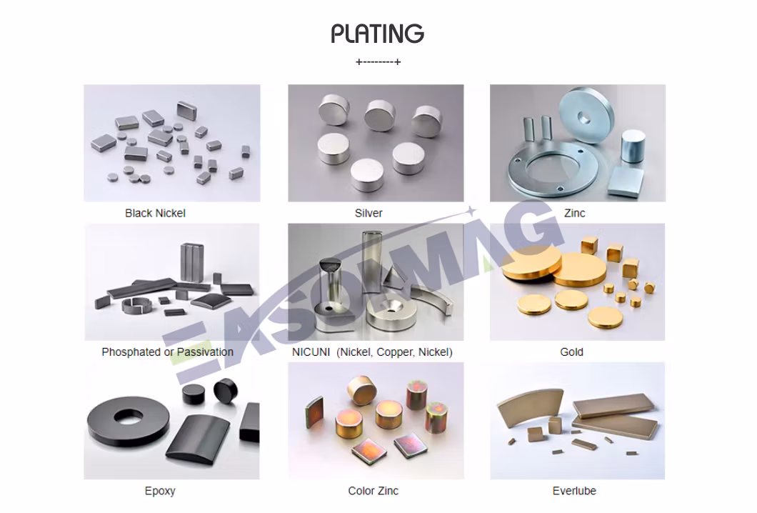 Manufacturer Neodymium Magnet N35/N42/N52/Rare Earth/Block/Round/NdFeB/Permanent/Segmet/Disc/Round/Block/Ring/Arc/ Customized C Shape Countersunk Strong Magnet