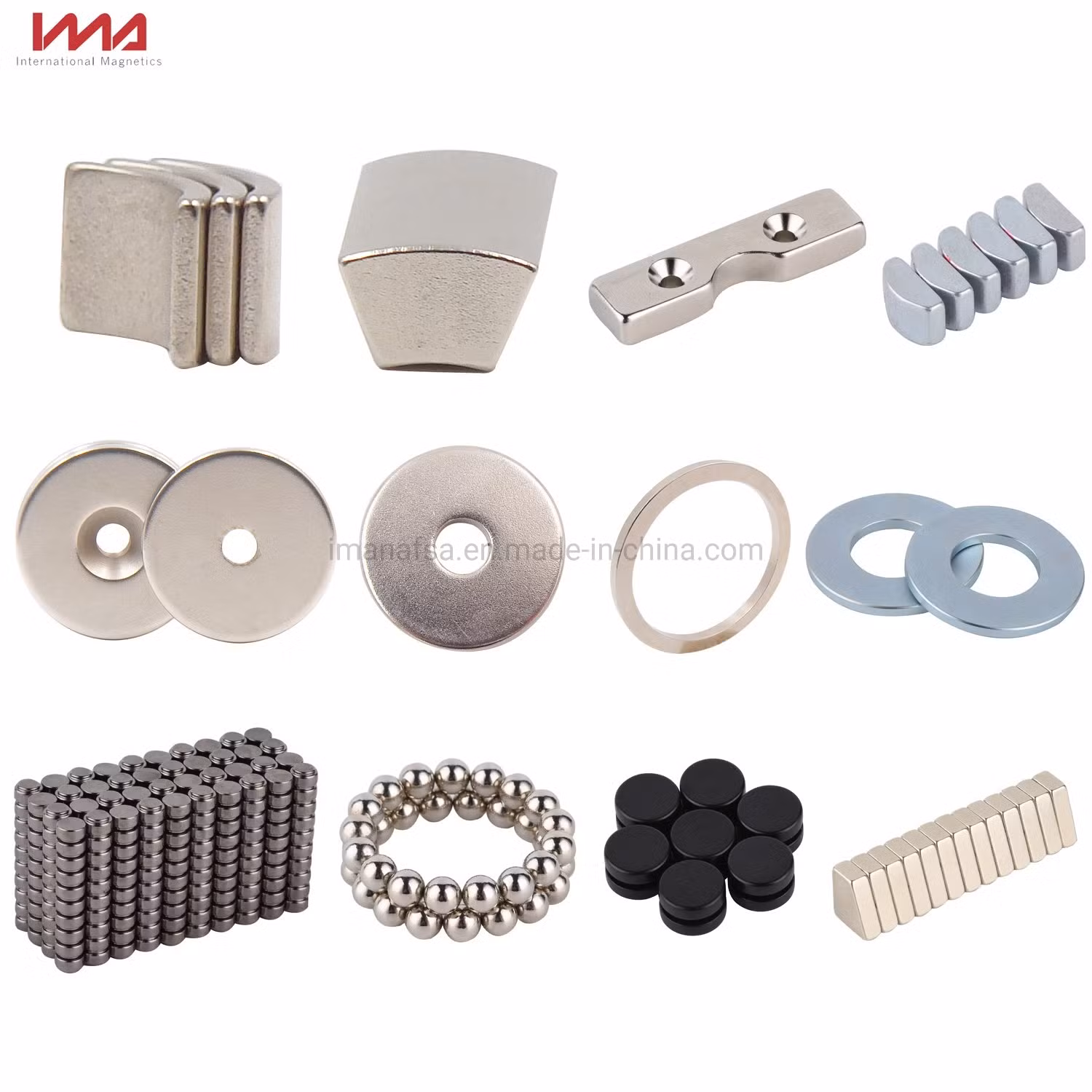 Forti magneti permanenti in terre rare neodimio/ ferrite/ SmCo/ AlNiCo