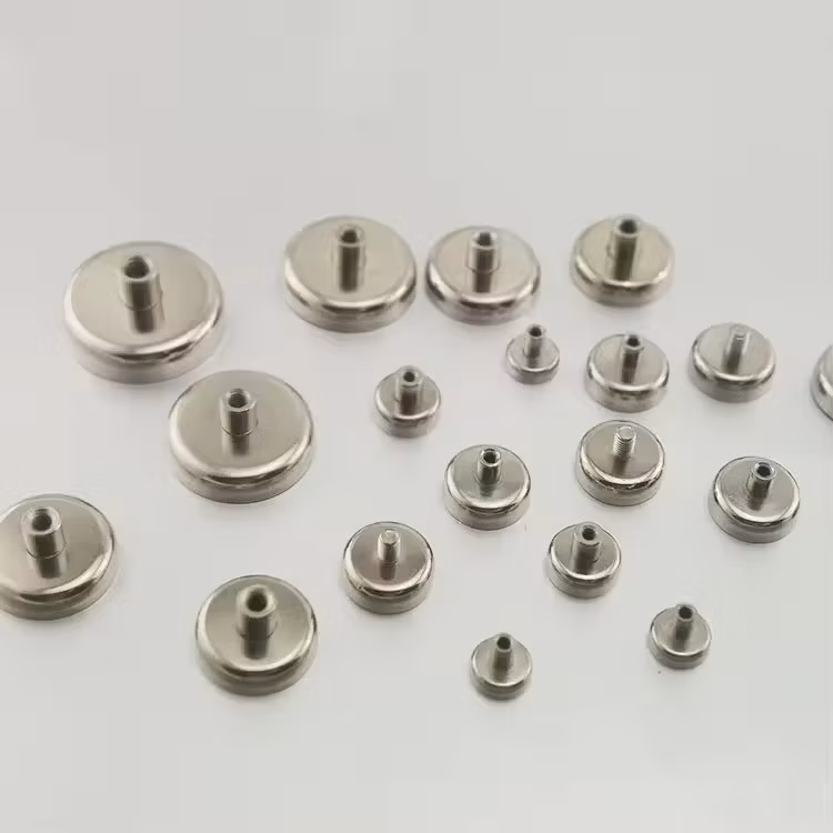 M3 M4 M5 Single Monopole Pot Neodymium Magnet with Internal Threa