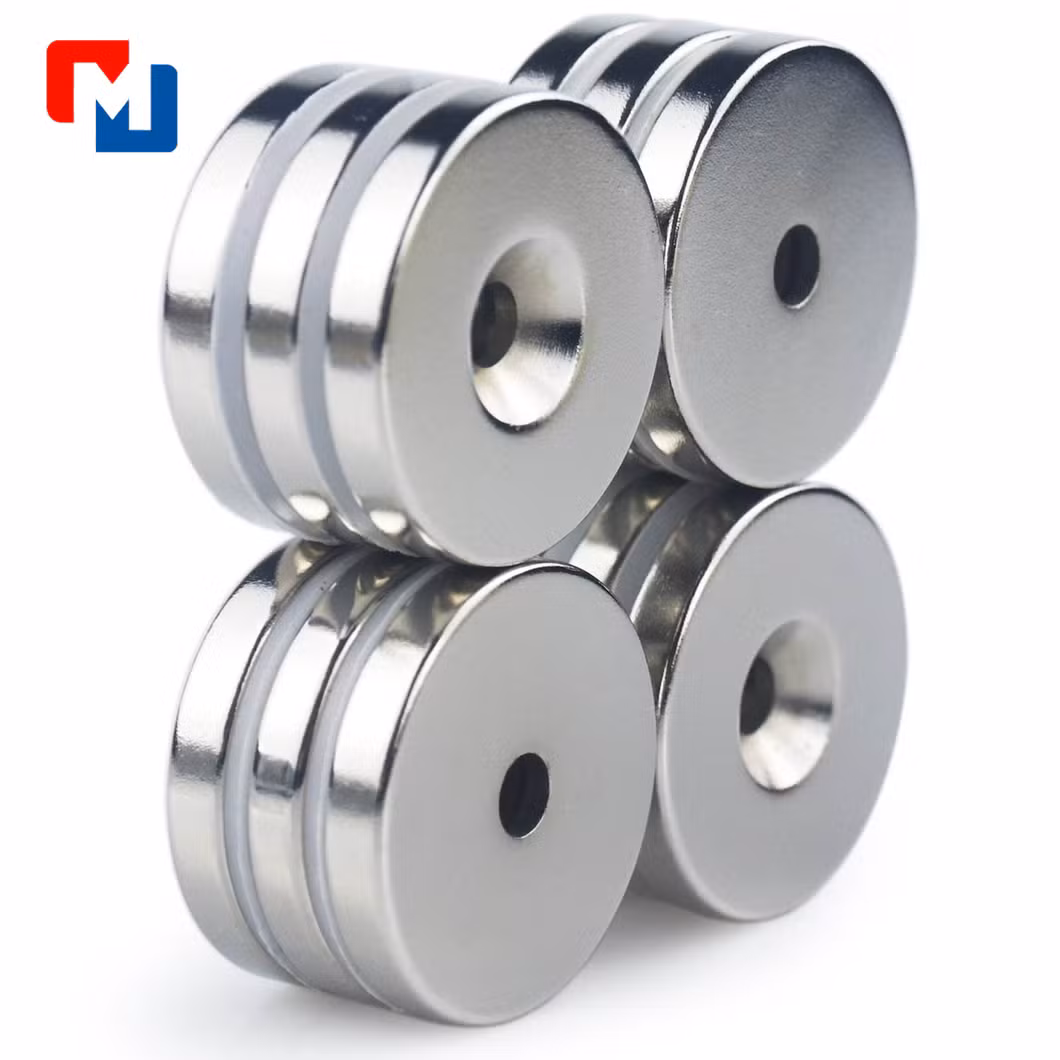 N35 Punching Strong Magnetism 20*5-5 Magnet Punching Round Disc Strong Magnetism