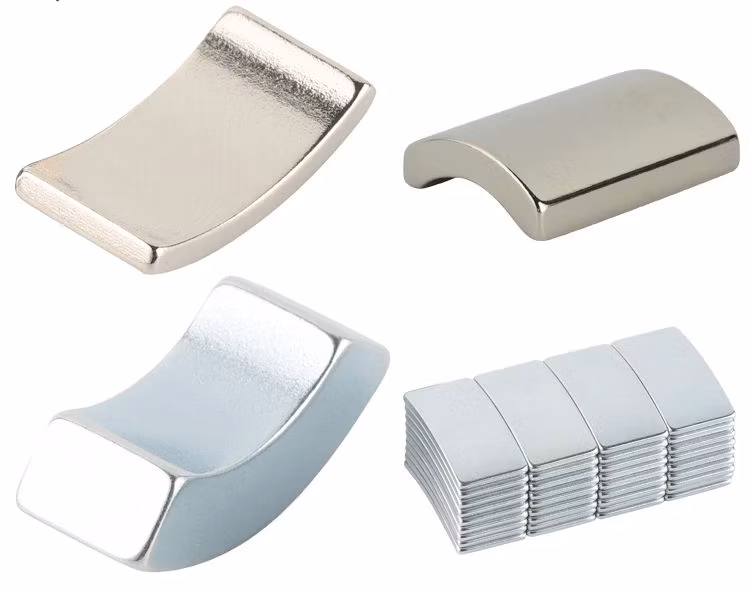 N35sh Neodymium Iron Boron Customized Rare Earth Permanent Countersunk NdFeB Magnet for Motors with Nickel/Epoxy Coated