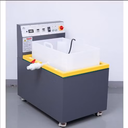 Small Dimension Magnetic Grinding Polishing Machines for Light Iron Metal Precious Finishing