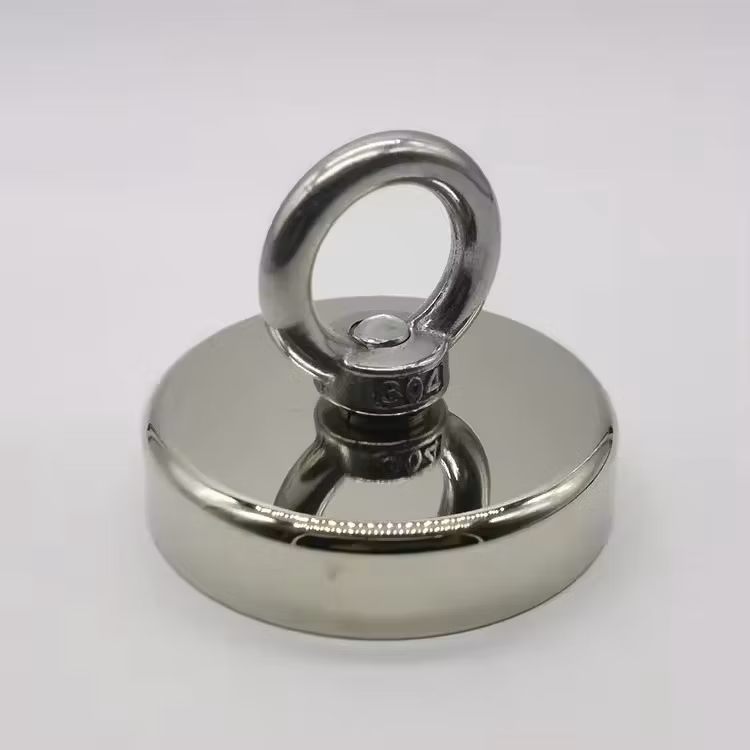 M3 M4 M5 Single Monopole Pot Neodymium Magnet with Internal Threa