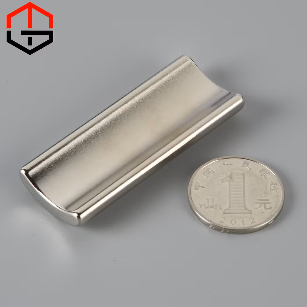 Customized Arc Magnet Stronger Magnetism NdFeB Permanent Neodymium Magnet for Motor