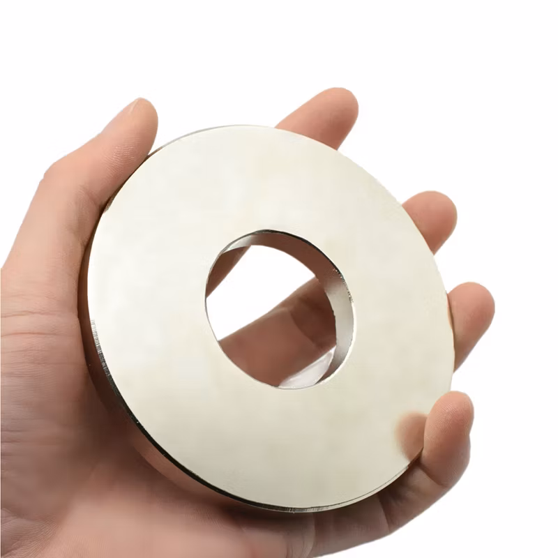 200mm NdFeB Постоянный монополь кольцевой магнит для продажи