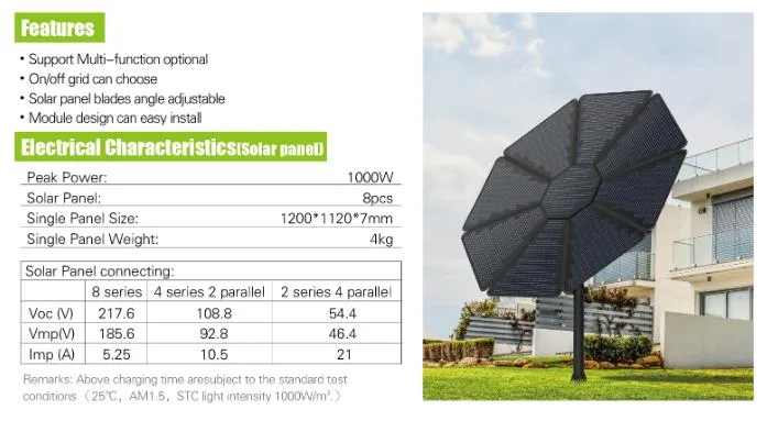 Solar Charge Controller Module Solar Cell Modul PV Flower Sun Monocrystalline Silicon 1000watt