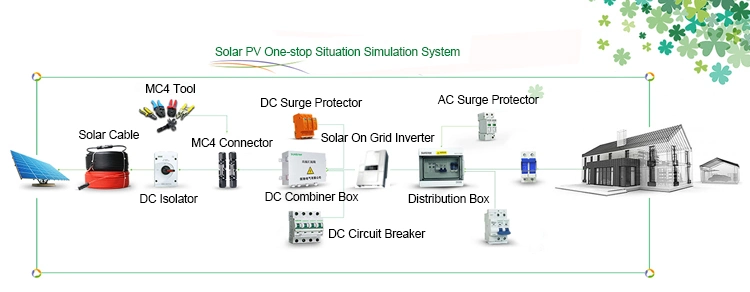 4 Strings Solar Array Junction Box 16 Input IP67 Solar PV String DC Combiner Panel Box 4/1