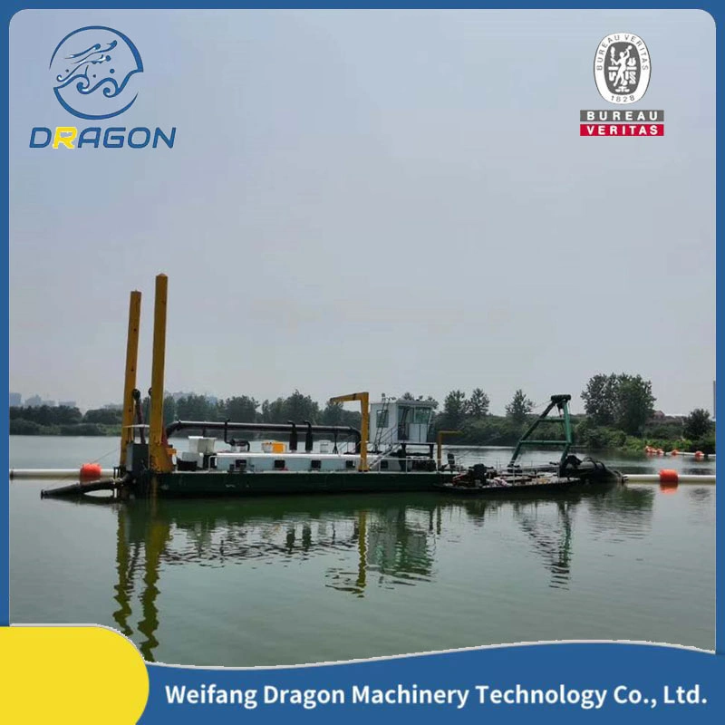 Hydraulic Anchor Rod Cummins Diesel Engine 12 Inch Mud/Cutter Suction Sand Dredger for River /Lake /Sea /Reservoir Dredging Project Durable