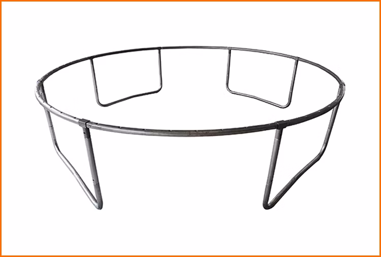 Funjump 10FT Trampoline Outdoor Bungee Trampoline with Protective Enclosure