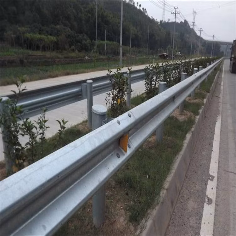 Q345 Steel W Beam Guardrail Crash Barrier Chinese Manufacturer