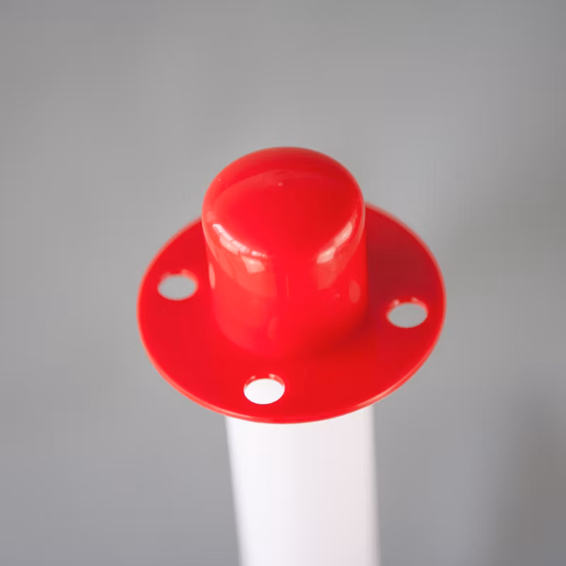 Durable Sand Water Filled Warning Post Delineator Traffic Barrier for Safety Crowd Control