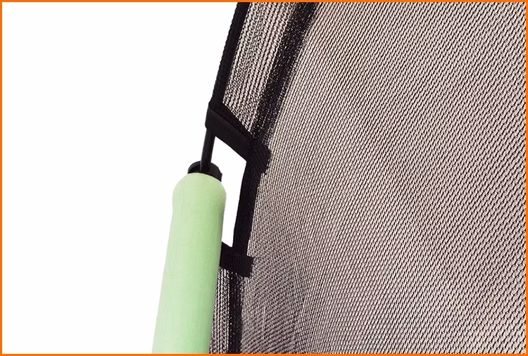 Funjump 10FT Trampoline Outdoor Bungee Trampoline with Protective Enclosure