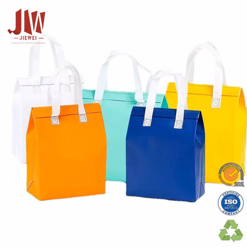 New Designed Laminated 100% PP Nonwoven Fabric Shopping Bag Reusabel Shopping Bag