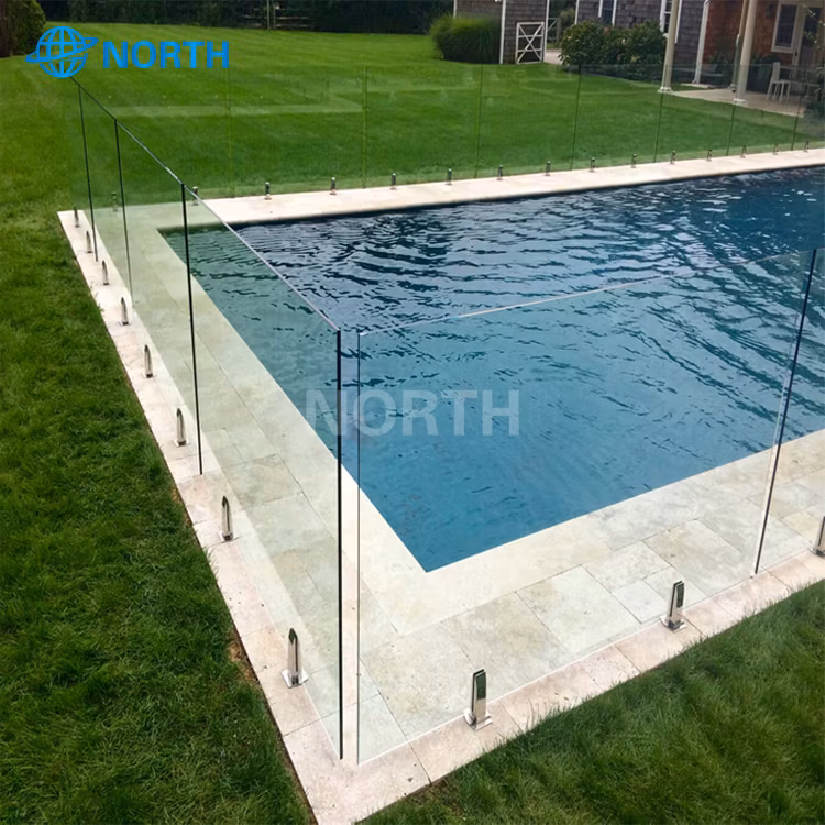 CE/SGCC/ISO9001/CCC High Safety Tempered Glass Swimming Pool Fence