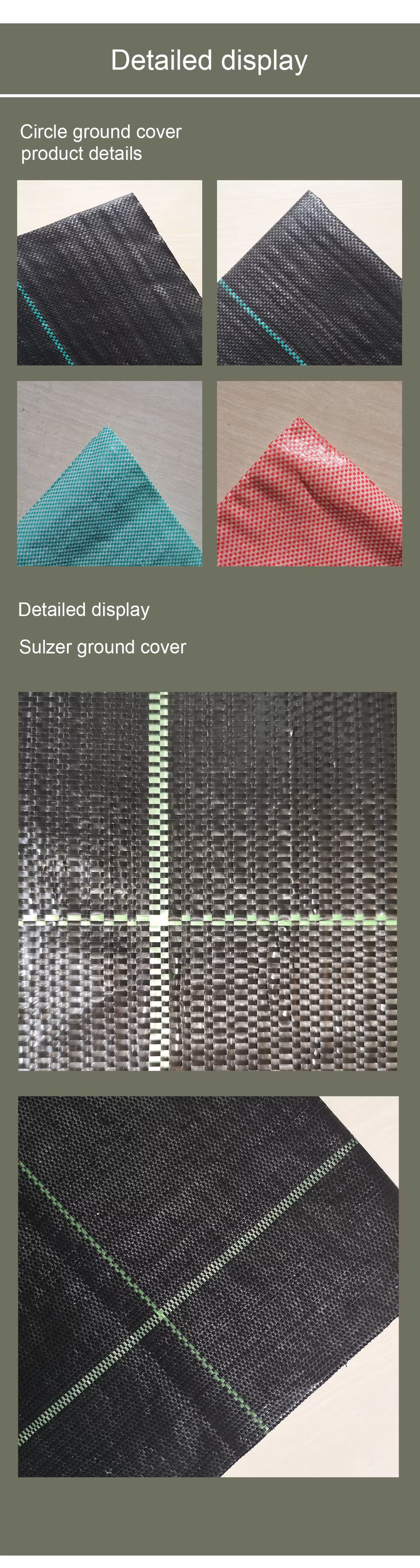 High Quality Weed Control Mat Ground Cover for Blueberry Laying