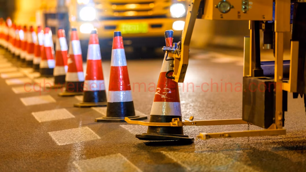 Highway Crossroads Toll Booth Plastic Reflective Warning Road Traffic Barrier