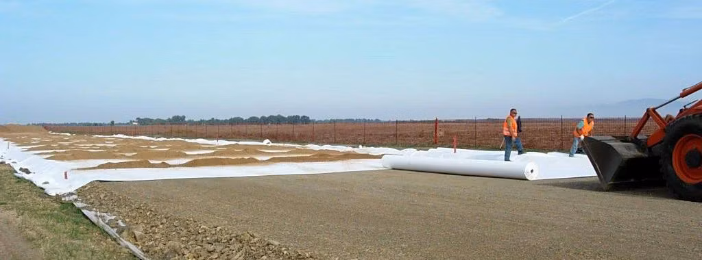 Building Materials Polypropylene PP Woven Geotextile Fabric