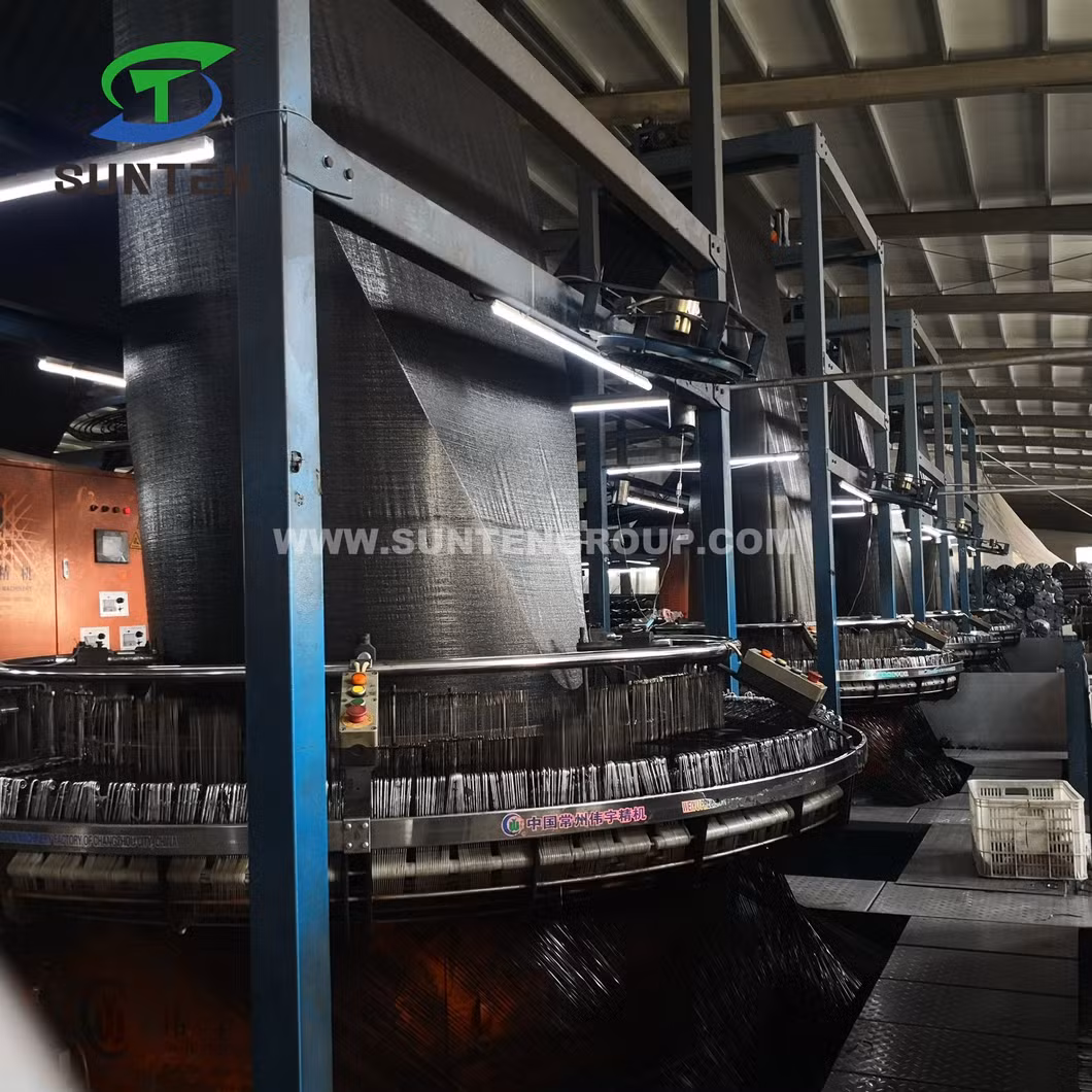 Black/Green/White PP/PE Woven Landscape Geotextile/Fabric Anti Weed Control/Barrier Ground Cover for Agriculture/Garden
