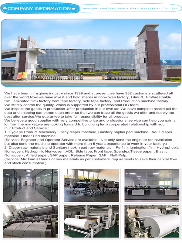 Hygiene Product Hydrophilic PP Spunbond Nonwoven