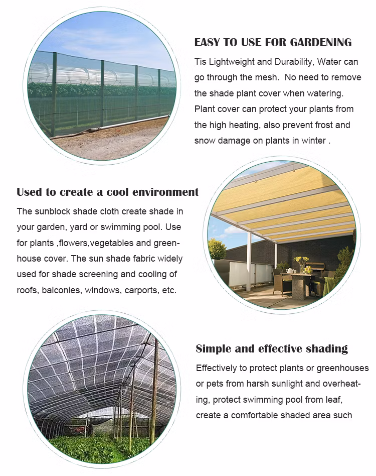 Greenhouse Stabilizer Shade Net