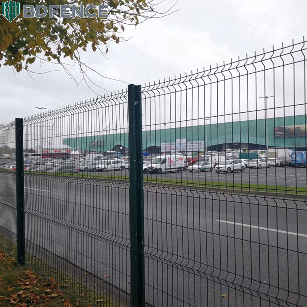ISO9001 Approved Powder Coated Bd Fencing Steel Wire Mesh Small Garden Fence New