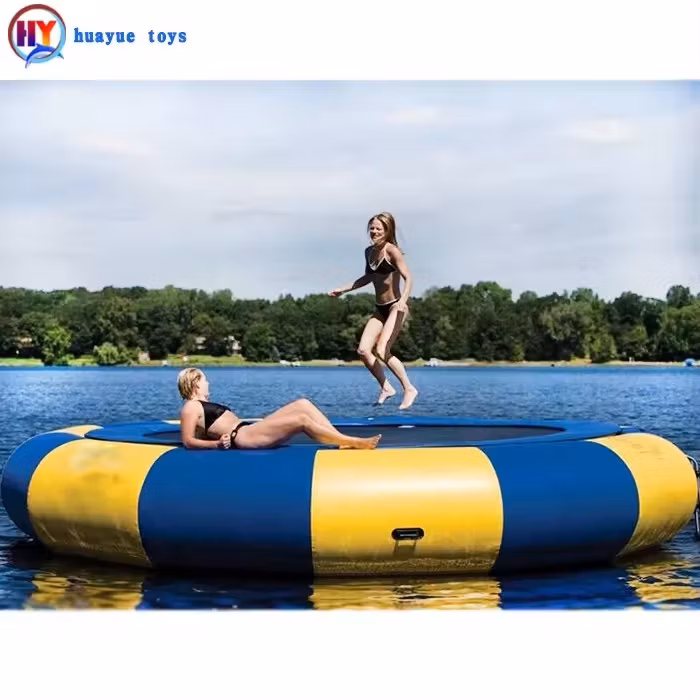 Classical Inflatable Water Bouncer Airbounce Trampoline for Water Park Playground