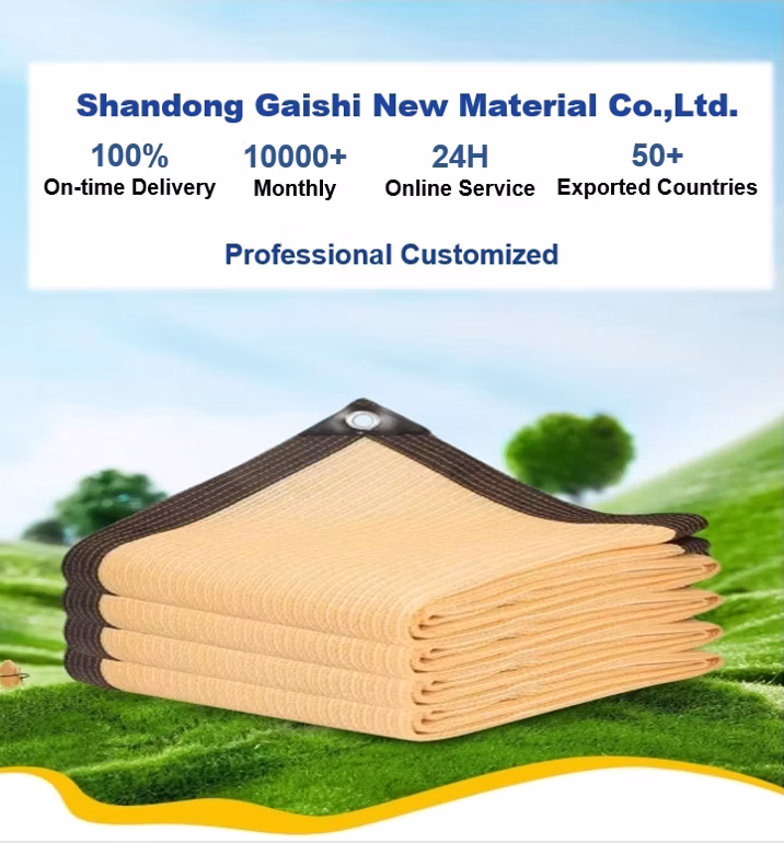 High Quality Covering HDPE Fabric Outdoor Playground Amusement Park Roof Sun Shade Sail
