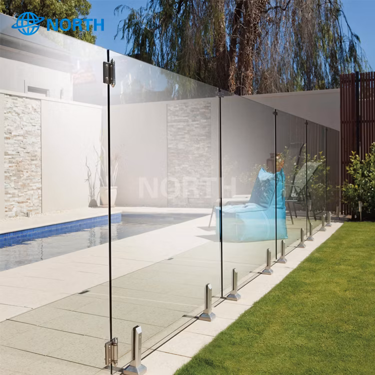 CE/SGCC/ISO9001/CCC High Safety Tempered Glass Swimming Pool Fence