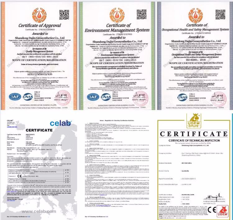 Geotextile Drainage Fabric 100GSM 300GSM 500GSM Geotextile Filter Fabric Geofabrics