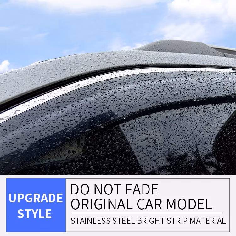 Best Selling Car Exterior Accessories Window Rain Sun Visor Deflector for Honda Brio