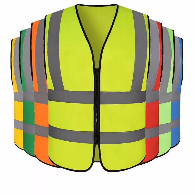 Wholesale Shoulder Zipper Style Outdoor Work Clothes Safety Clothes High Visibility Workwear