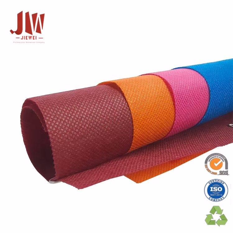 China Manufacturer Directly S/Ss and SSS Non-Woven Spunbonded 100% Polypropylene Nonwoven Non Woven Spunbond Fabric for Hometextile Industry