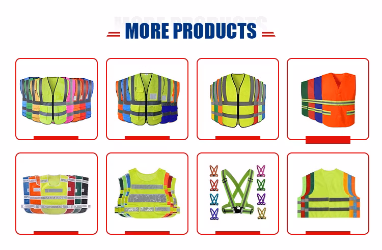 Wholesale Shoulder Zipper Style Outdoor Work Clothes Safety Clothes High Visibility Workwear