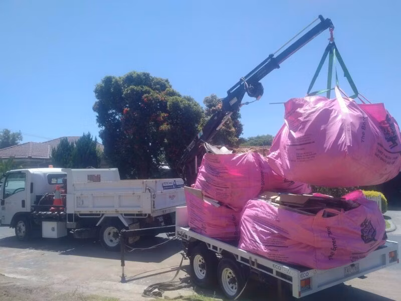 Waste Garbage Collection Landscaping Garden Dumpster Skip Bag Super Sacks Custom