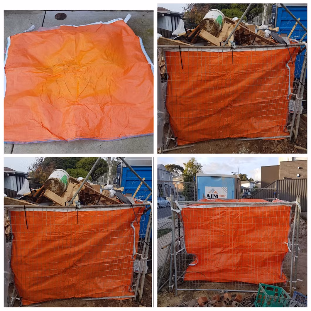 Mini/Large Size Waste Skip Bag Recycling Jumbo Garden Construction Bags