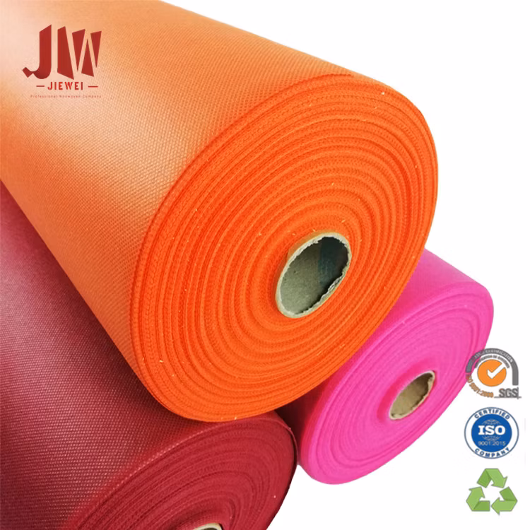 China Manufacturer Directly S/Ss and SSS Non-Woven Spunbonded 100% Polypropylene Nonwoven Non Woven Spunbond Fabric for Hometextile Industry