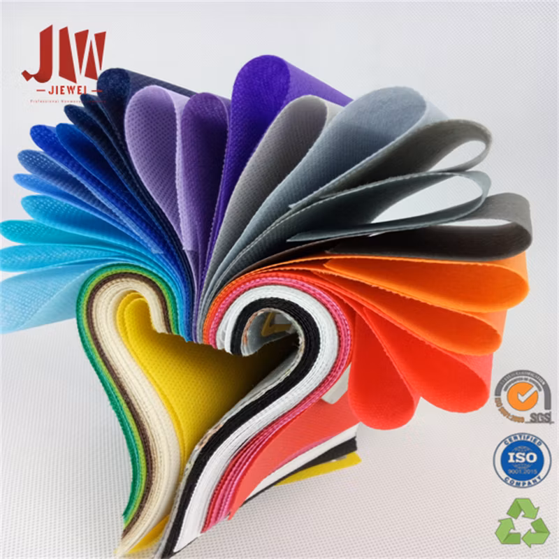 China Manufacturer Directly S/Ss and SSS Non-Woven Spunbonded 100% Polypropylene Nonwoven Non Woven Spunbond Fabric for Hometextile Industry