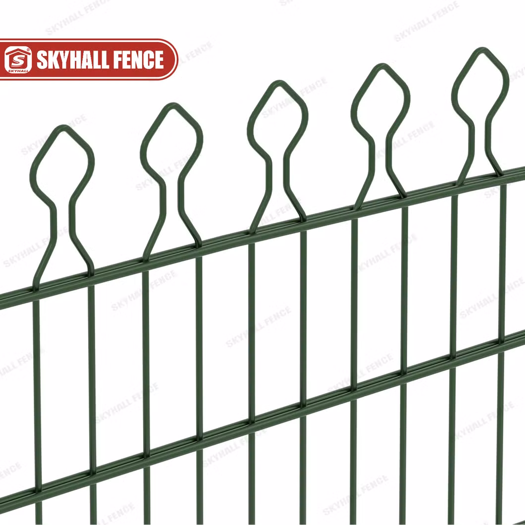 Self-Lock Turkish Type Pyramid Fence Top Design Welded Decorative Fence for Garden