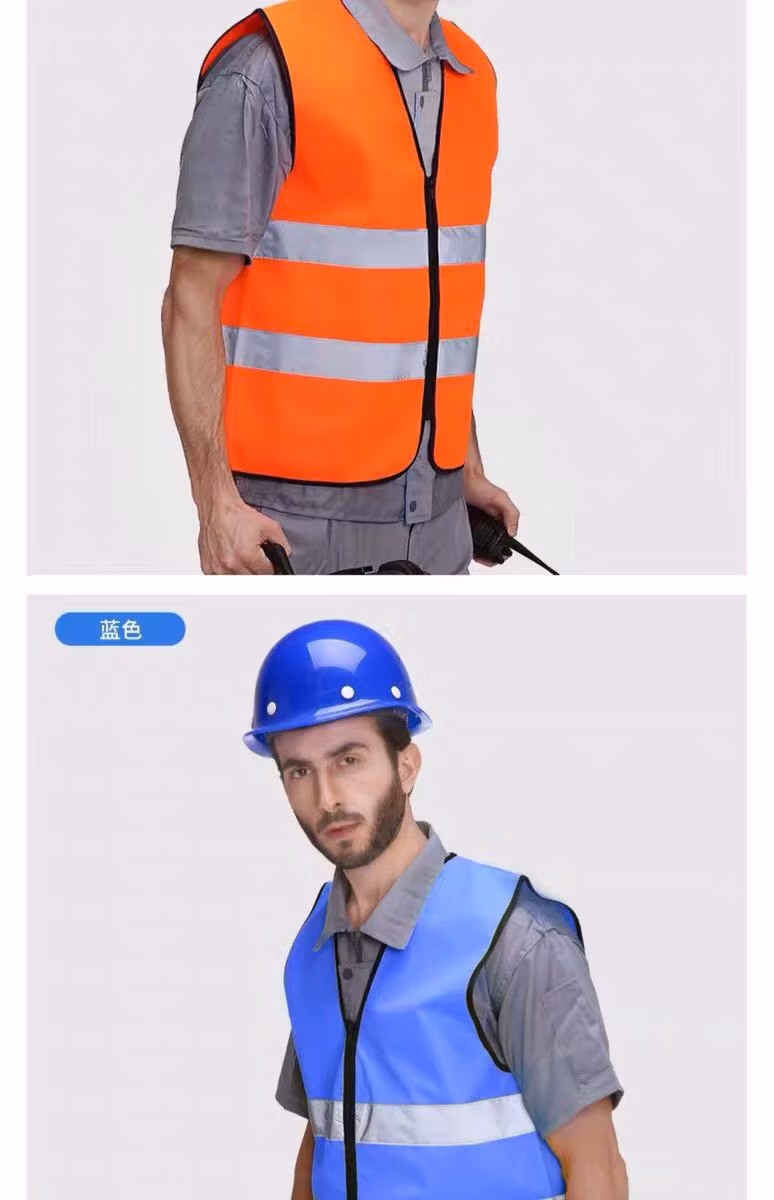 Wholesale Shoulder Zipper Style Outdoor Work Clothes Safety Clothes High Visibility Workwear