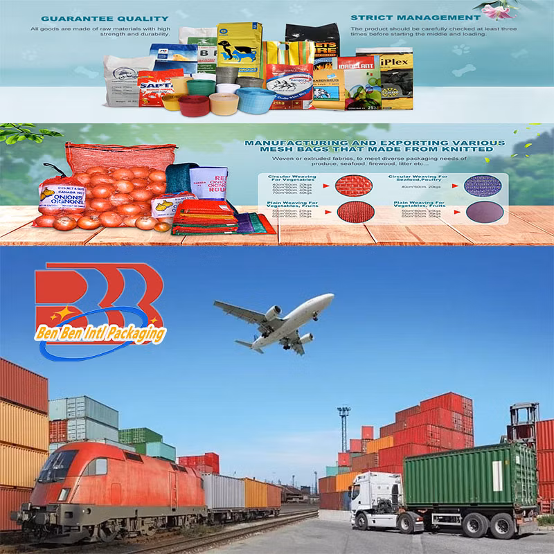 Hot Sale BOPP Laminated Woven Bag for 5kg 20kg 25kg 50kg Sugar Rice Feed Fertilizer Seed Feed Packaging