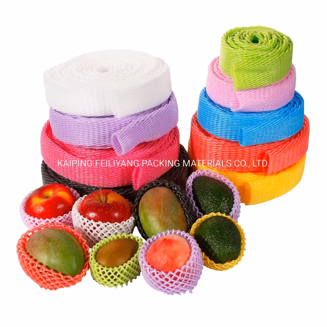 Wholesale Agricultural Transport Fruit Packaging Protective Cover Netting Foam for Fruit Packing